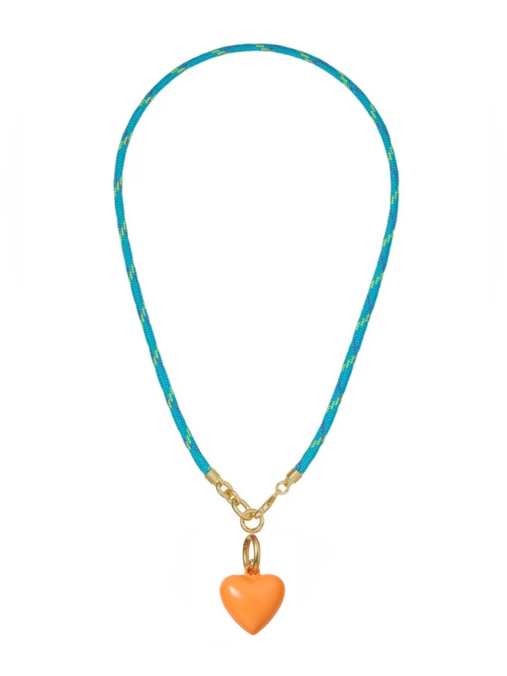 NWOT Roxanne Assoulin The Happy Cord Charm Necklace